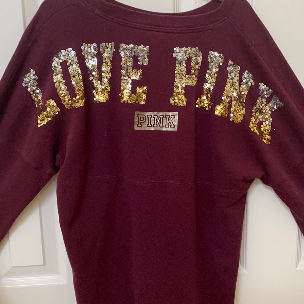 Maroon Pink Crew